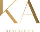 KA logo gold on white